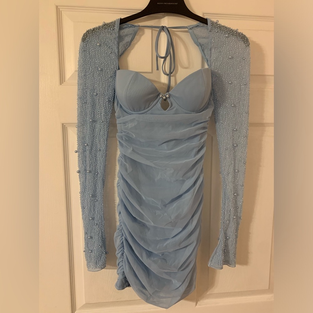 Oh Polly ST. GERMAIN blue dress